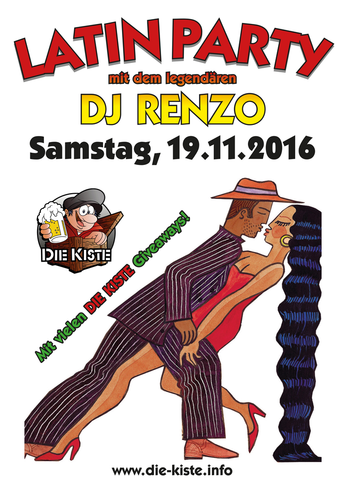 Latin Party in "Die Kiste" in Cuxhaven