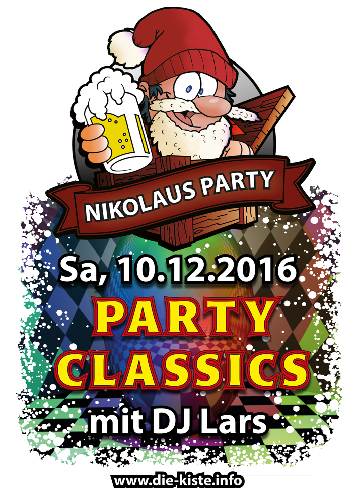 Nikolaus Party am 10.12.2016 in der Kiste in Cuxhaven