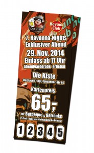 Exklusiver Abend in "Die Kiste" in Cuxhaven
