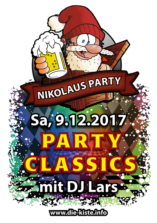 Nikolaus-DJ-Party in der Die Kiste in Cuxhaven