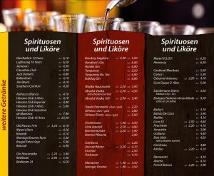 Spirituosen, Liköre - Die Kiste in Cuxhaven