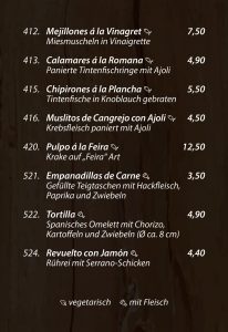 Tapas mit Fleisch - Die Kiste in Cuxhaven