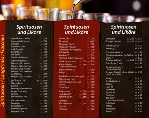 Spirituosen, Liköre - Die Kiste in Cuxhaven