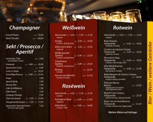 Wein, Sekt, Champagner - Die Kiste in Cuxhaven