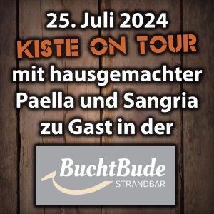 Die Kiste zu Gast in der BuchtBude