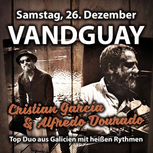 Livemusik mit VANDGUAY am 26. Dezember 2026